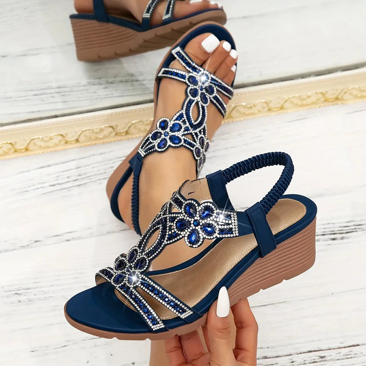 Ellie | Orthopedic Sandals with Wedge-Shaped Sole