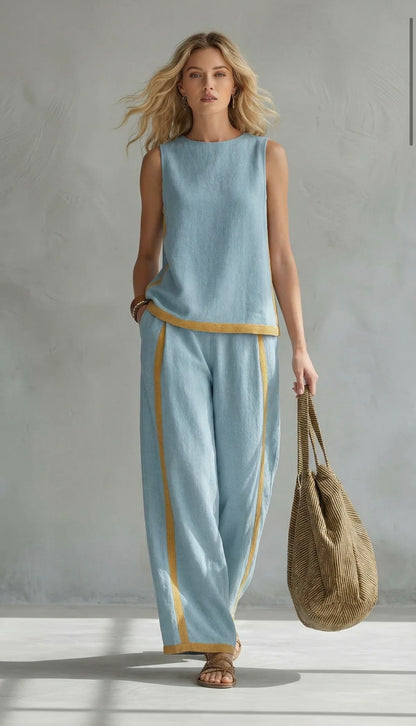 Maya | Two-Piece Linen Set
