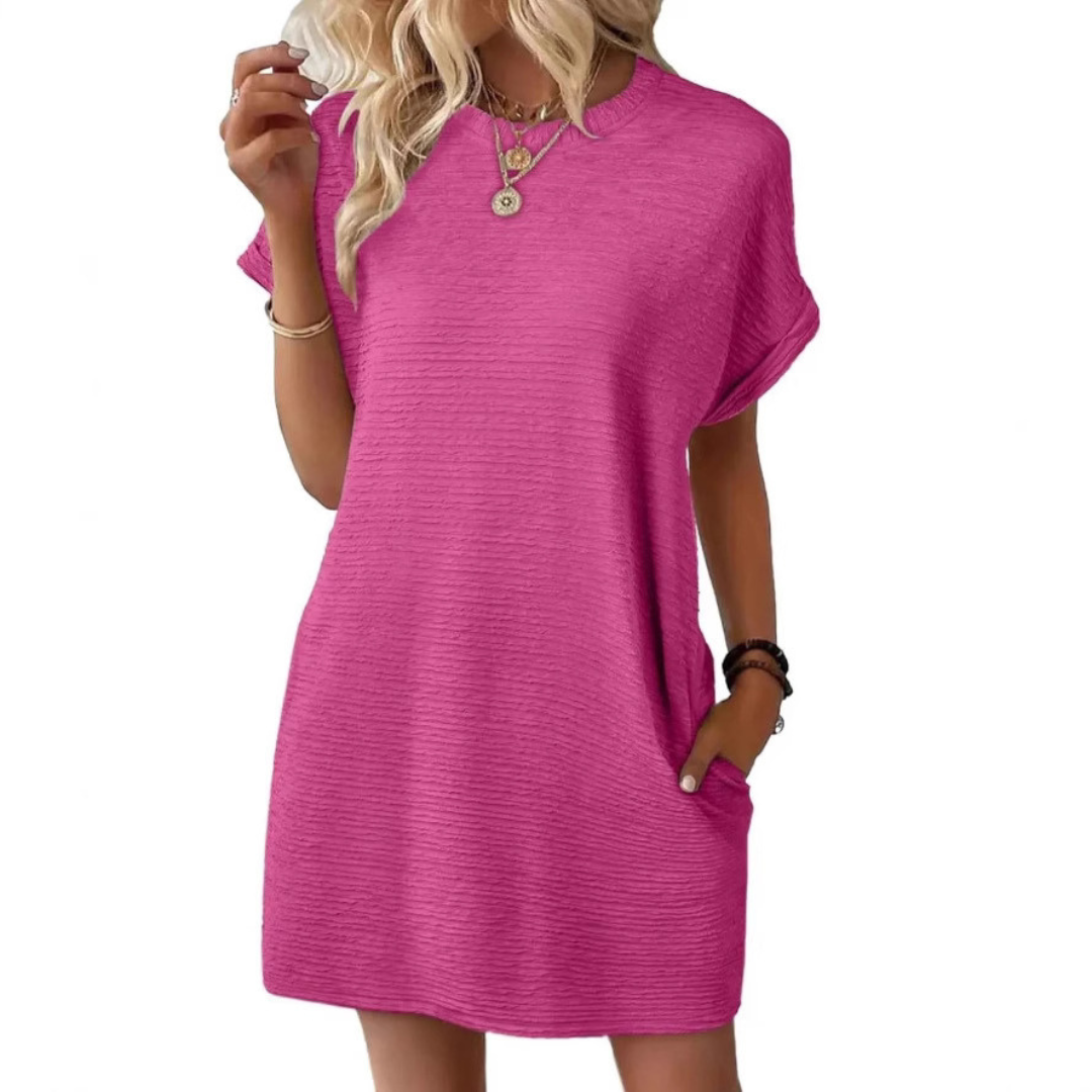 Madeline | Elegant Mini Dress With Pocket