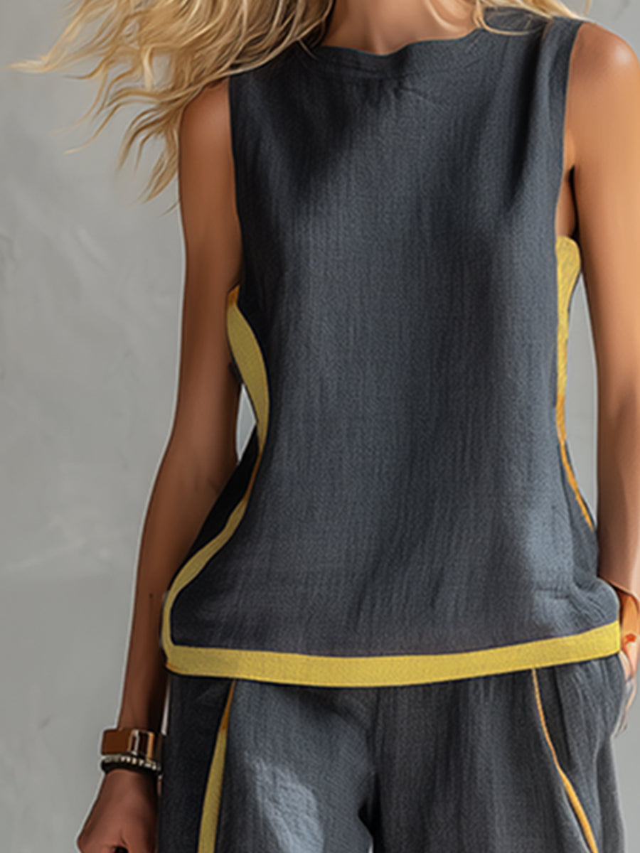 Maya | Two-Piece Linen Set