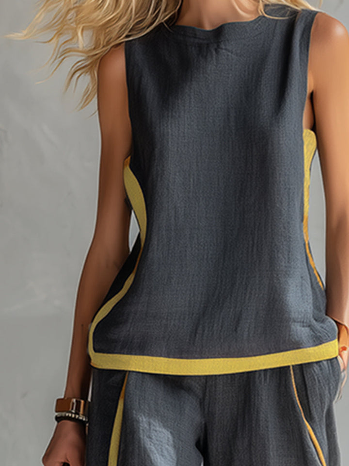 Maya | Two-Piece Linen Set