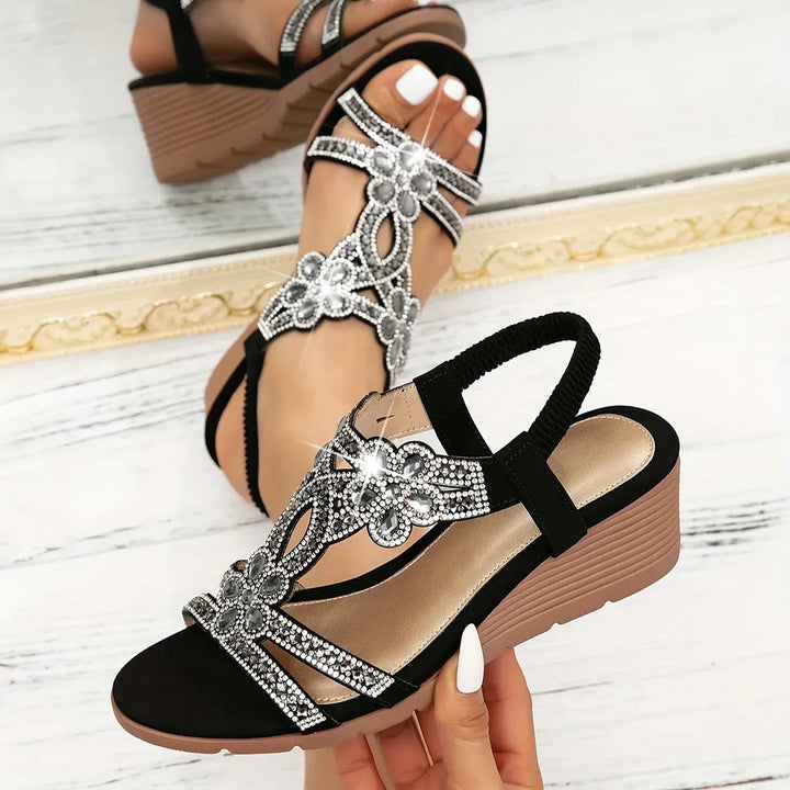 Ellie | Orthopedic Sandals with Wedge-Shaped Sole
