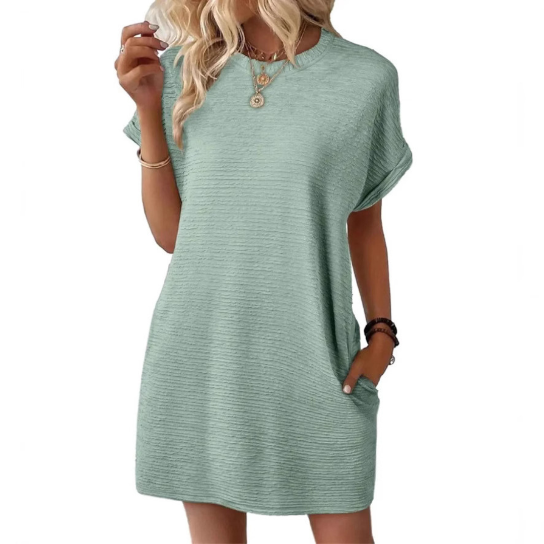 Madeline | Elegant Mini Dress With Pocket