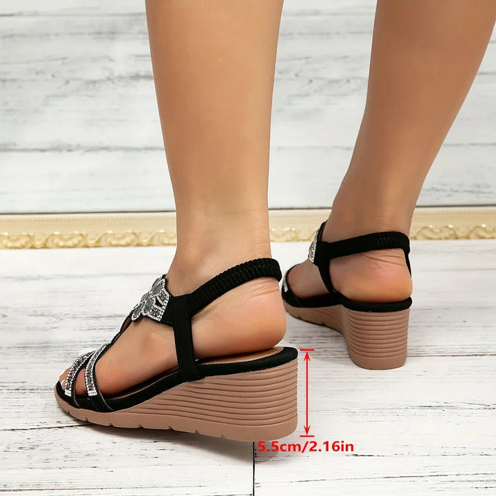 Ellie | Orthopedic Sandals with Wedge-Shaped Sole