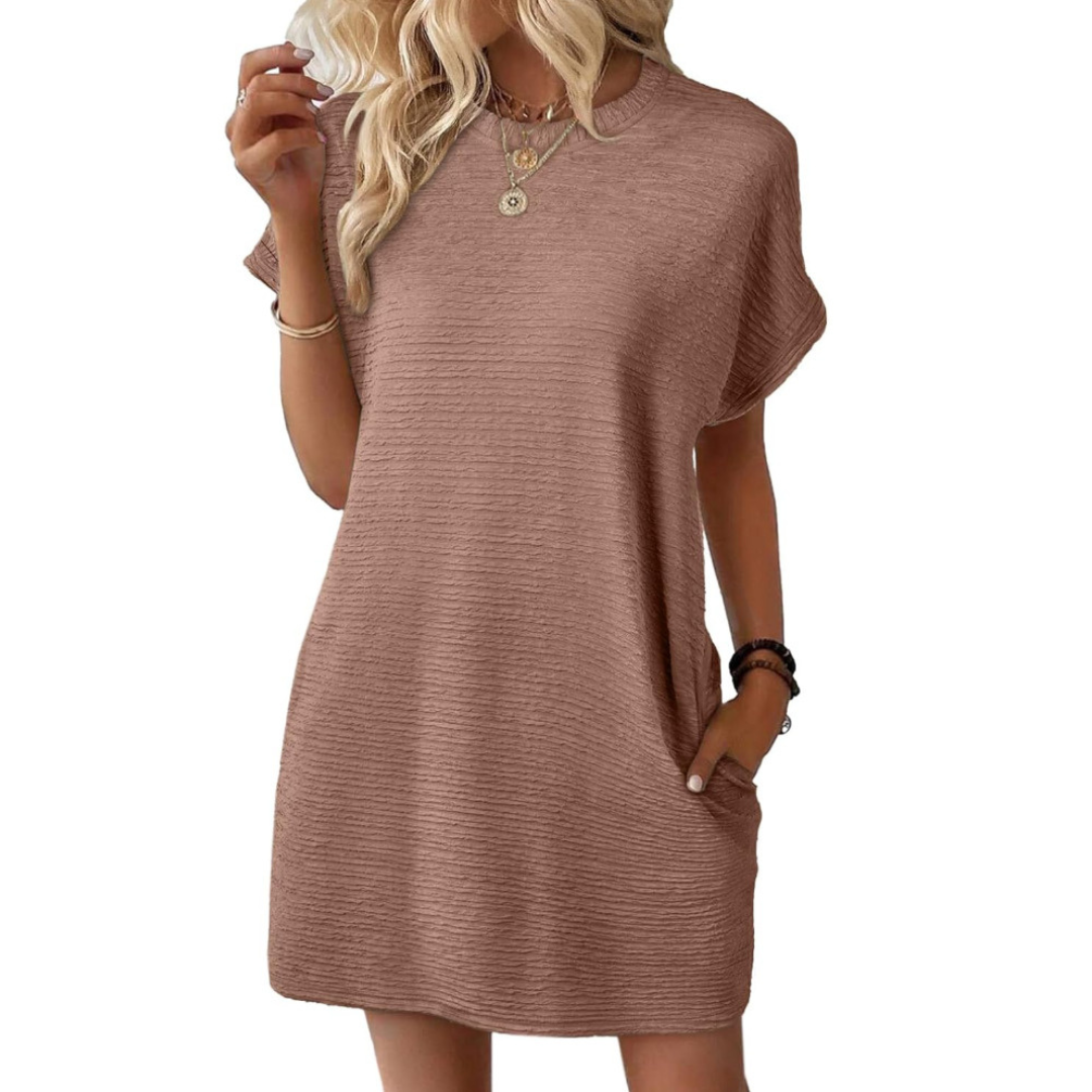 Madeline | Elegant Mini Dress With Pocket