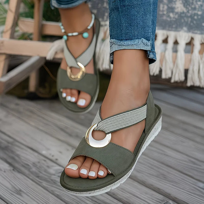 Claire | Ring Detail Sandals