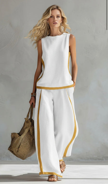 Maya | Two-Piece Linen Set
