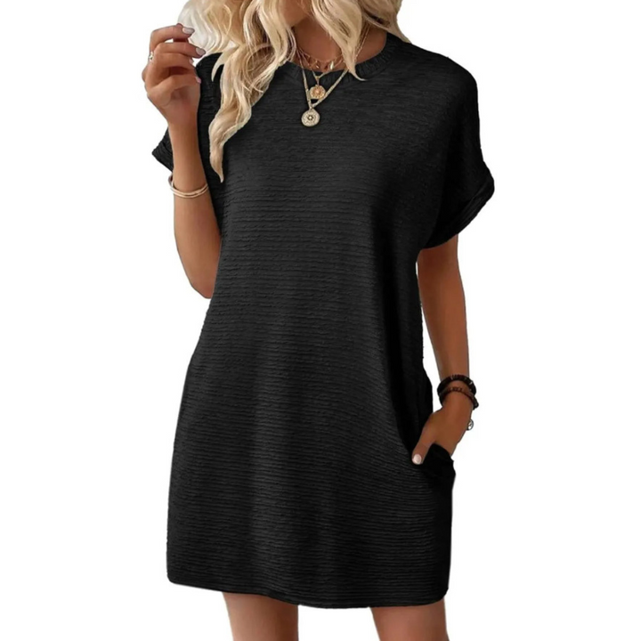 Madeline | Elegant Mini Dress With Pocket