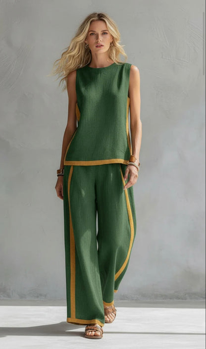 Maya | Two-Piece Linen Set