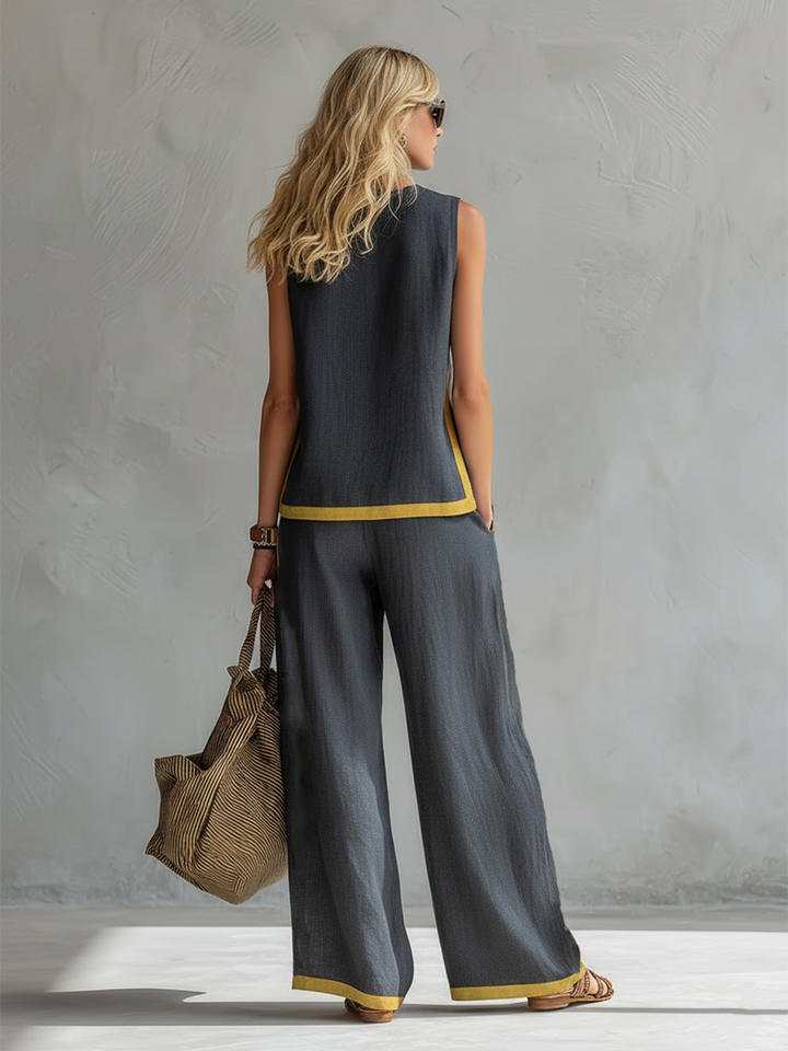 Maya | Two-Piece Linen Set