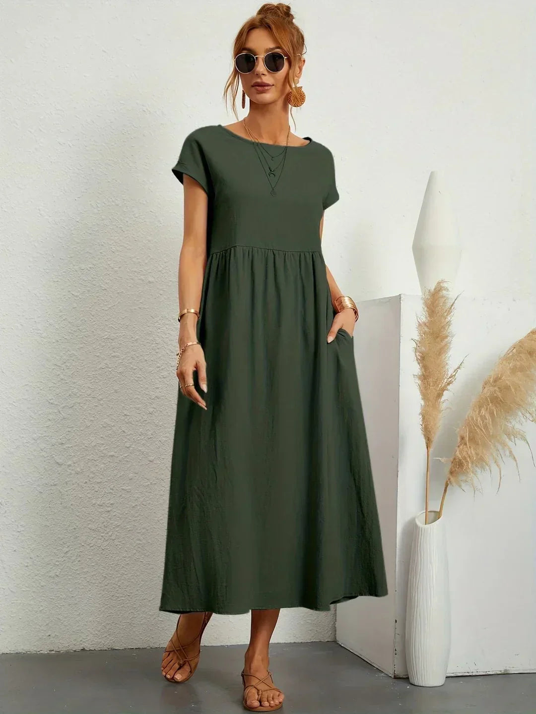 Elena | Casual Midi Dress