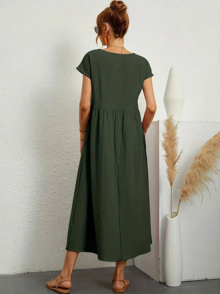 Elena | Casual Midi Dress