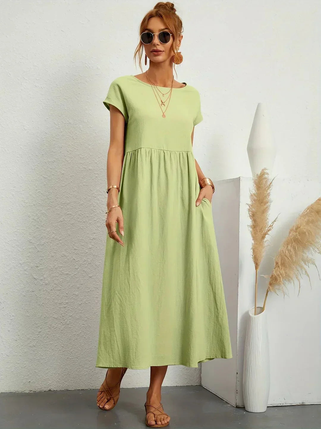 Elena | Casual Midi Dress
