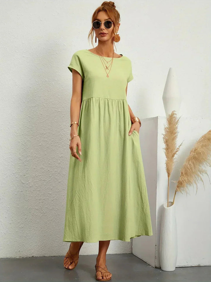 Elena | Casual Midi Dress