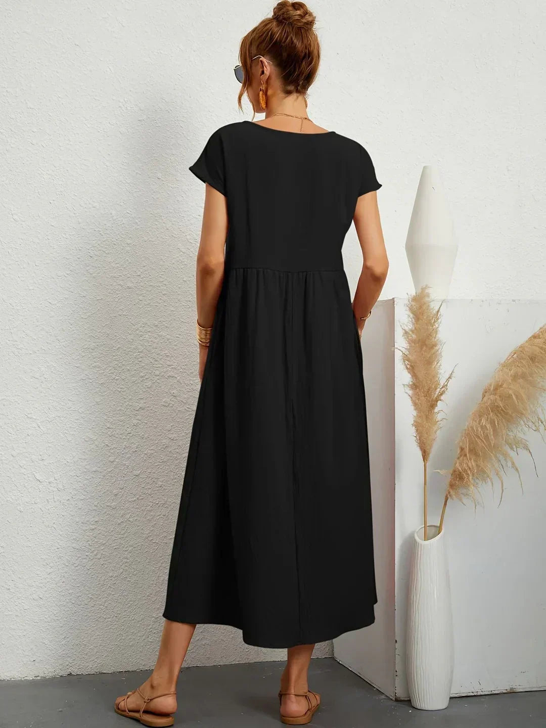 Elena | Casual Midi Dress
