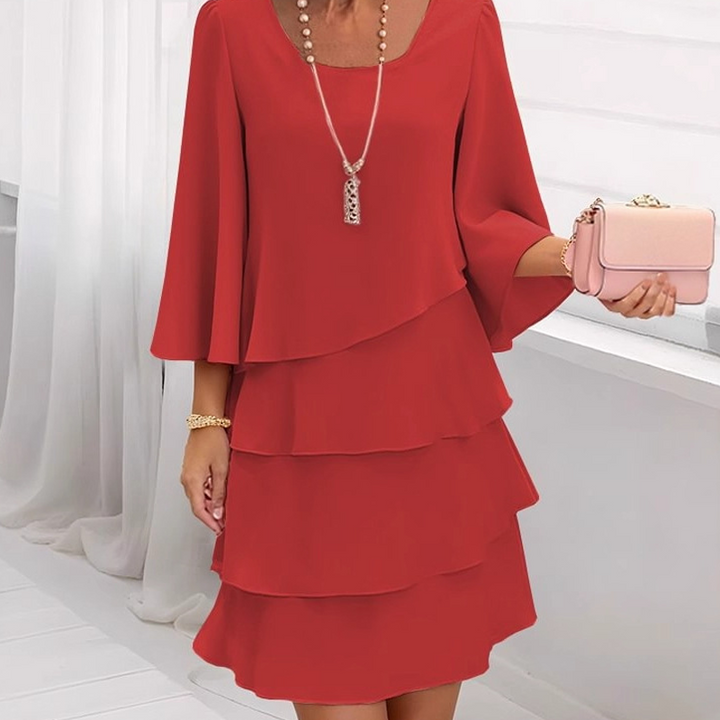 Genesis | Elegant Dress with Square Neckline