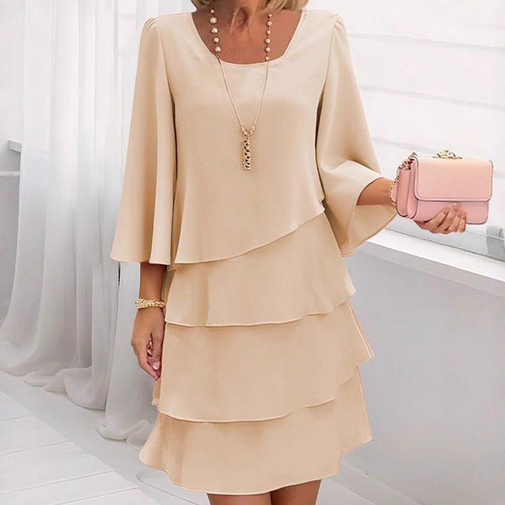 Genesis | Elegant Dress with Square Neckline